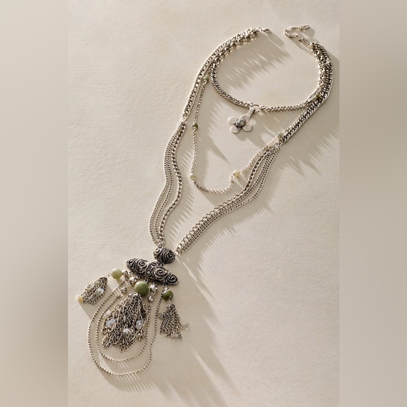 NWT Free People Catronia Layer Necklace - Picture 5 of 5